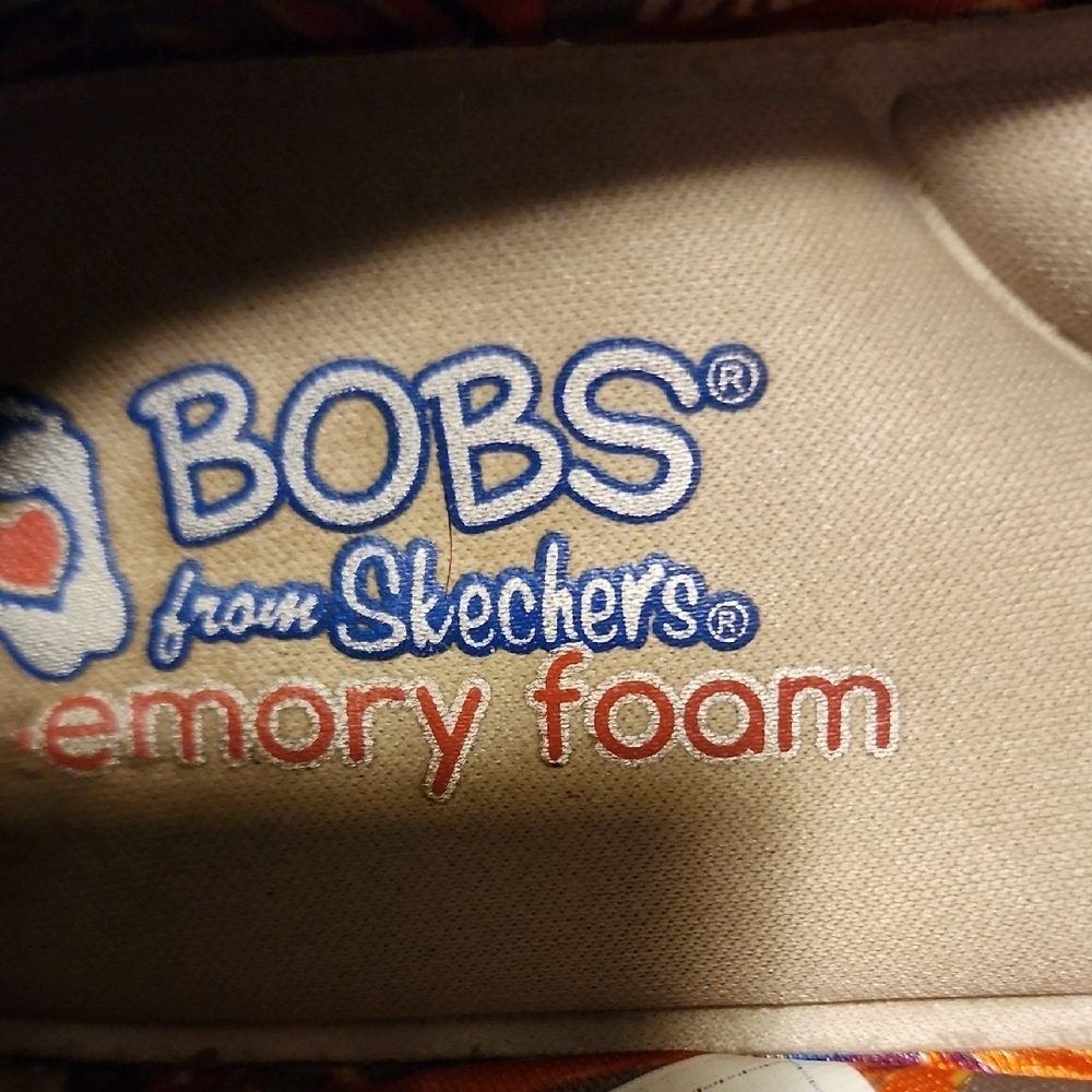 BOBS from Skechers Tan Casual Flats with Elastic Gore - Picture 2 of 7